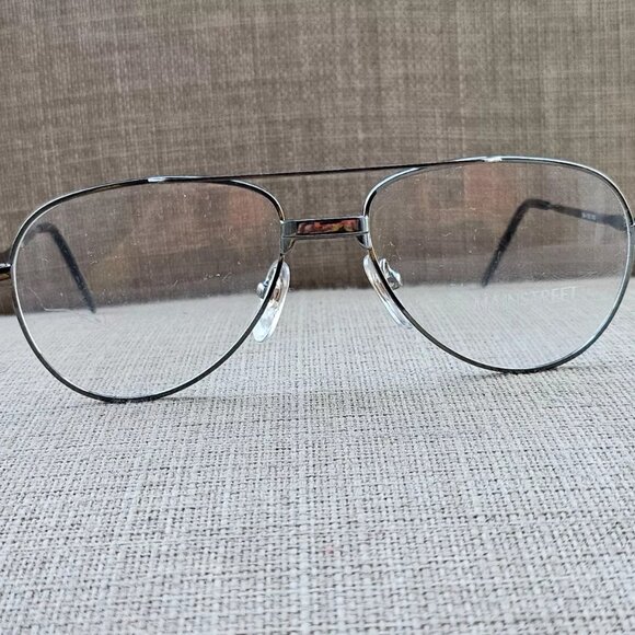 Main Street Men Eyeglasses Frame M867 54[]18 140 Glasses Gunmetal Tone Frame new - Picture 3 of 12